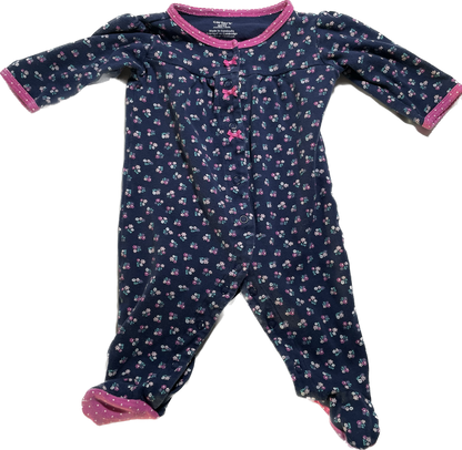 Carters Floral Onesie Sleeper