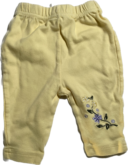 Yellow Flower Pants