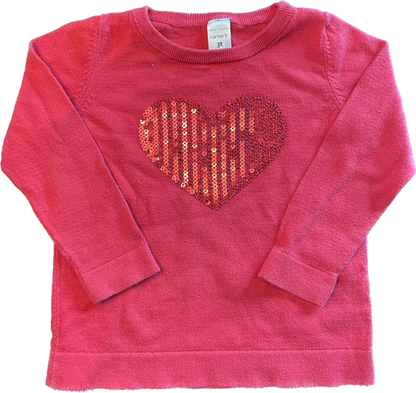 Carters Heart Sweater