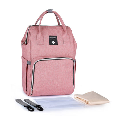 Multi-function Large Capacity Waterproof Diaper Bag